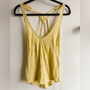 Yellow Diesel Racerback Tank Top